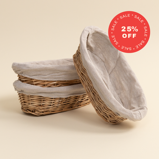 Pack of 12 Proofing Baskets